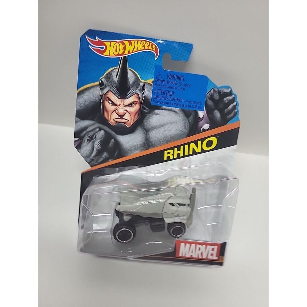 2013‎ Hot Wheels Marvel Character Car Rhino - 1:64